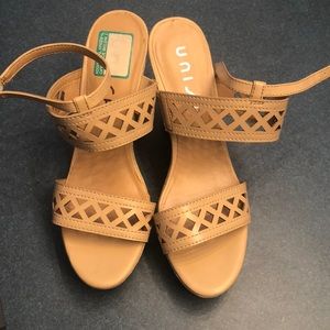Beige Wedges